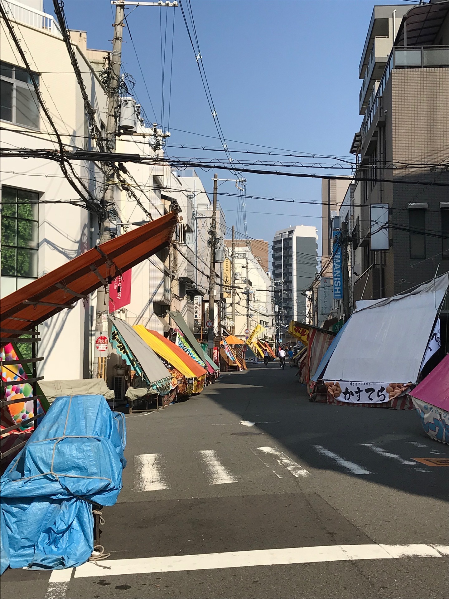 河堀稲生神社夏祭 祭りの朝 寺田町ブログ