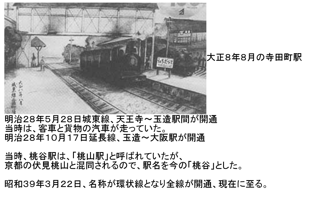 大正８年８月の寺田町駅 …の謎: 寺田町ブログ